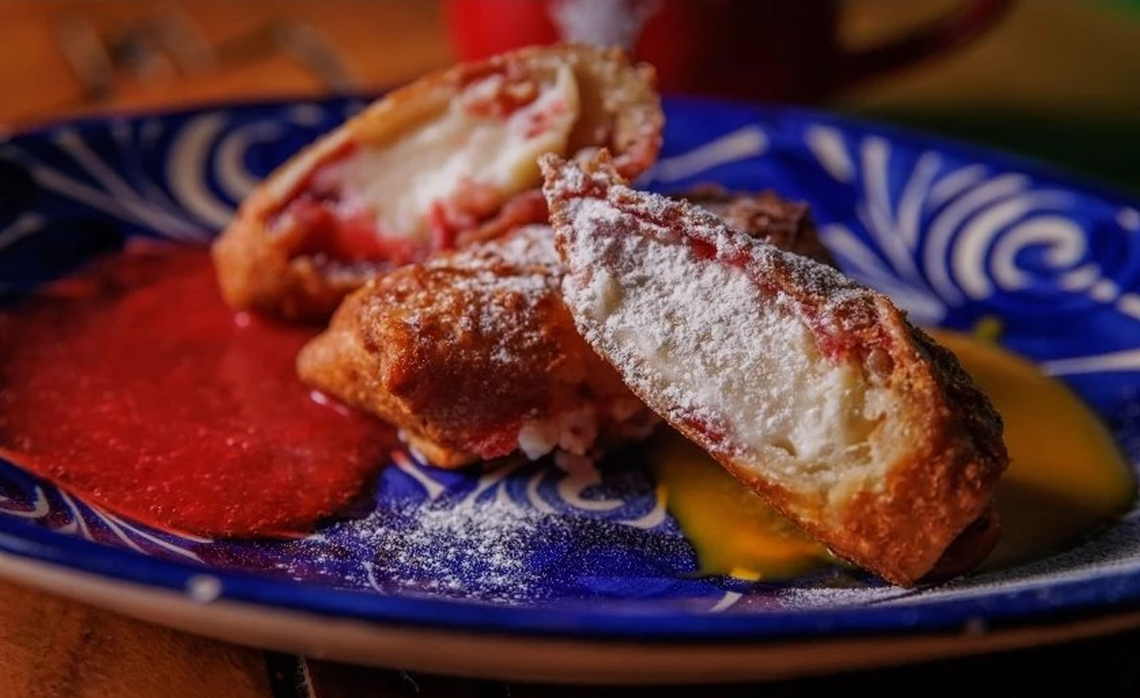 Mini Cheesecake Chimis